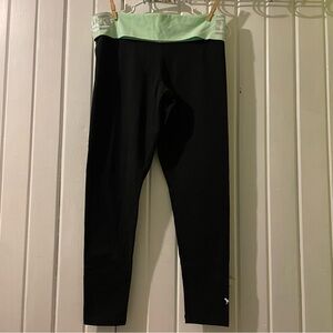 VS. PINK bling rhinestone foldover leggings-large NWT